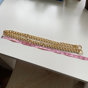 Gold handbag chain